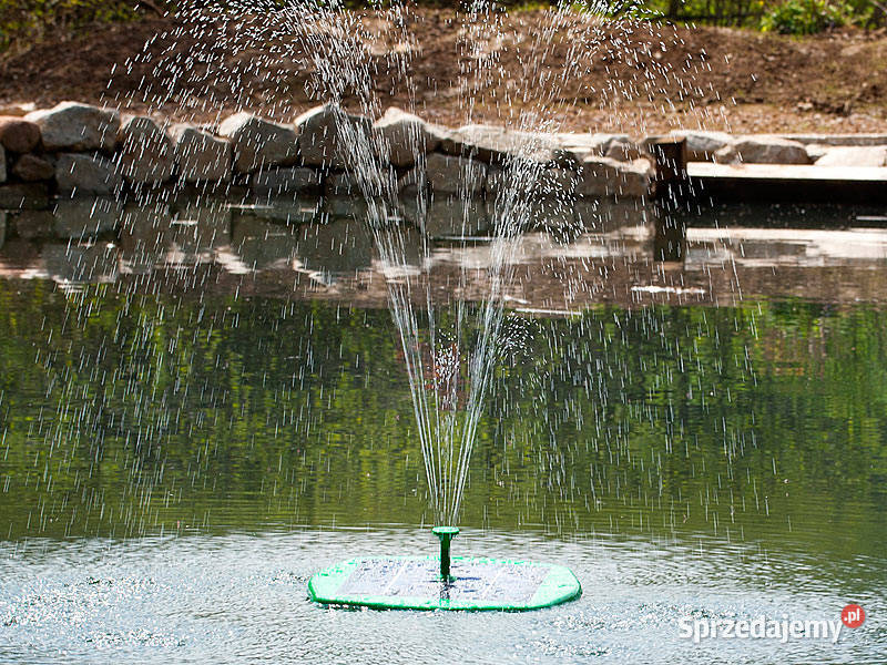 SOLARNA FontannaPływająca POMPAOCZKO Łódź