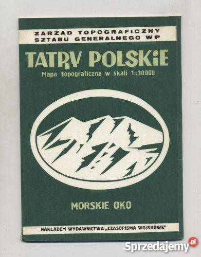 Tatry Polskie Morskie Oko mapa top 110000 zachodniopomorskie Szczecin