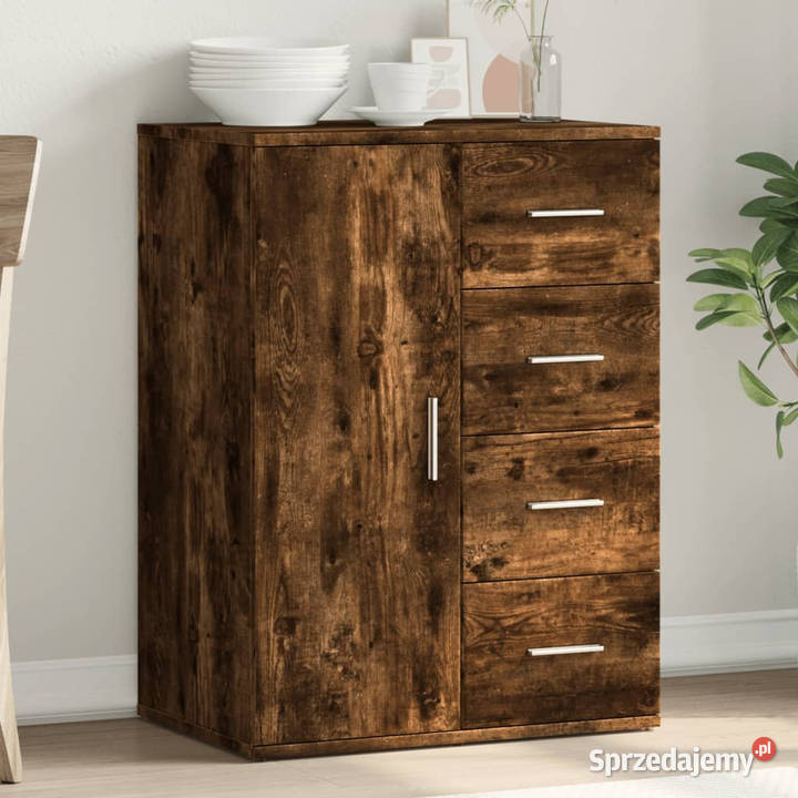 Szafka przydymiony dąb 59x39x80 materiał Warszawa