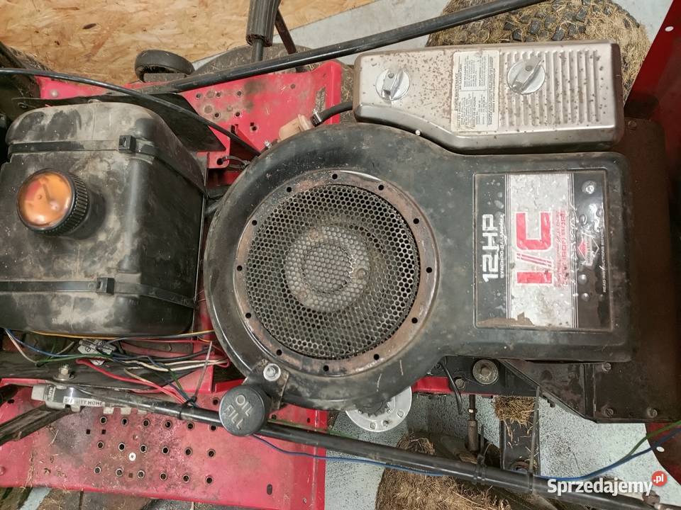 Traktorek kosiarka Ogrodowy z pługiem śnieżnym Traktorki Dom i Ogród Wołów