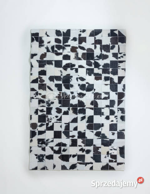 Skóra bydlęca dywan patchwork skórzany 120x180 Szaflary