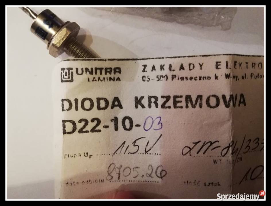 Dioda krzemowa D221003 sprzedam