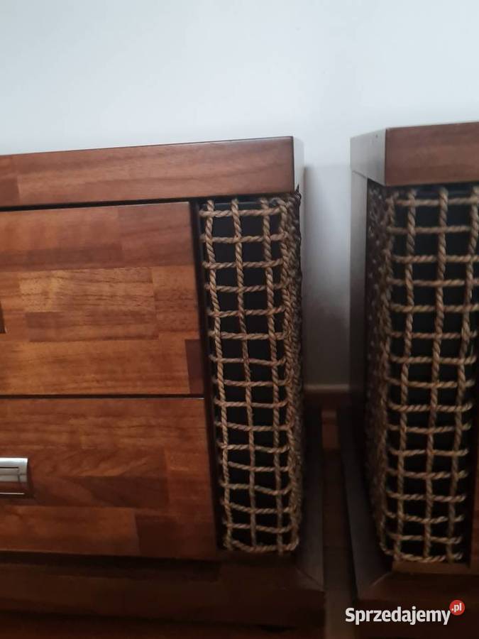 Szafki nocne z drzewa egzotycznego lubelskie Puławy sprzedam