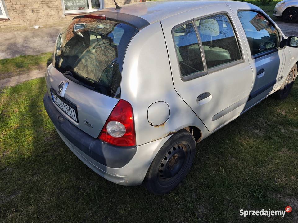 Renault Clio II 12 Benzyna 2005 Salon 1 śląskie Częstochowa sprzedam