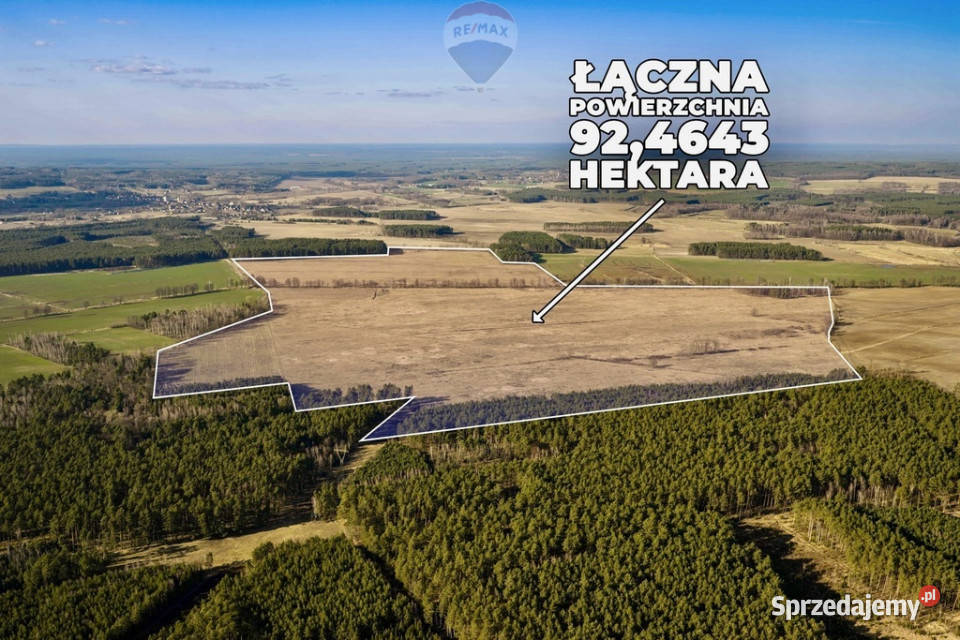 Działka rolna na sprzedaż aż 925 ha Koźla