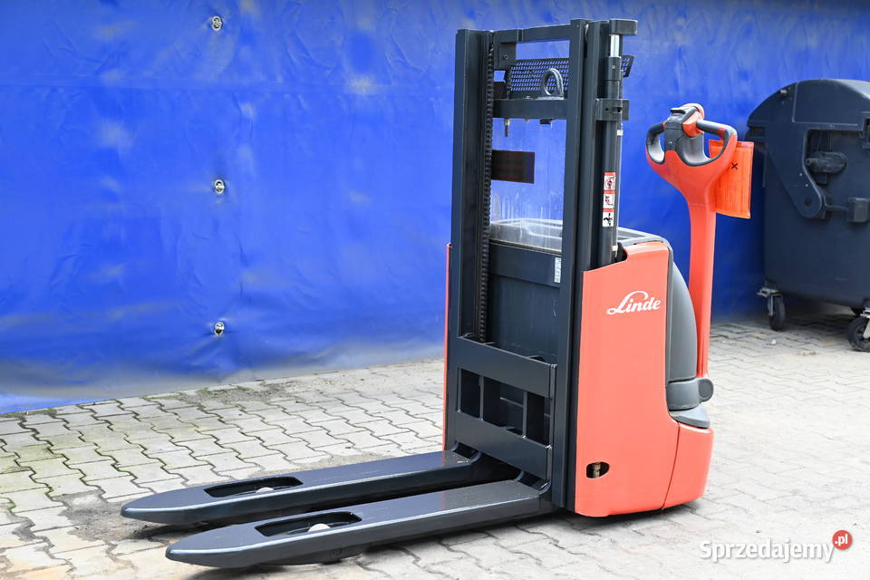 Paleciak elektryczny Linde L12 Duplex 210 2017