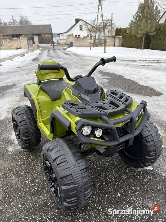 Quad Elektryczny Na Akumulator Dzieci Zielony Milejewo