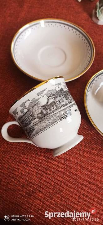 Filiżanka z widoczkiem Z napisem 2001 Bjrred Gdańsk