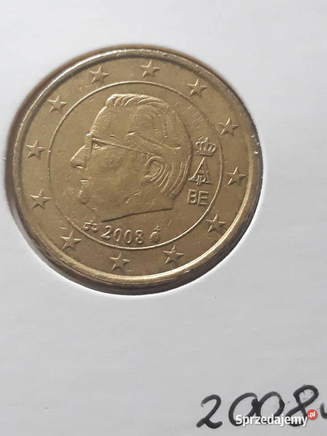 50 Eurocentów Belgia 1999 r 2008 r 2 Typy Konin