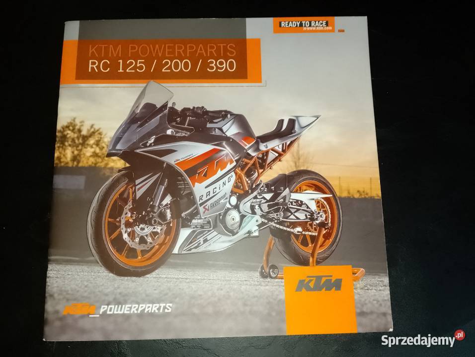 SPRZEDAM KTM RC 125 TŁUMNIK AKRAPOVIC śląskie Wilkowice