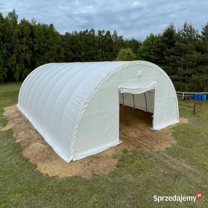 Hala namiotowa łukowa 122x18m PVC 750gm