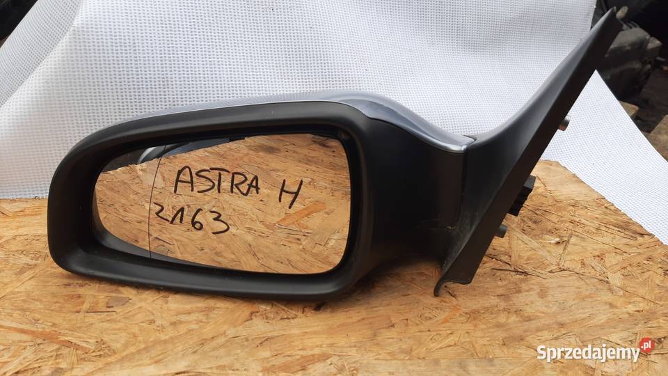 lusterko lewe zewnętrzne Opel Astra H Z163 5 PIN dolnośląskie Dębno