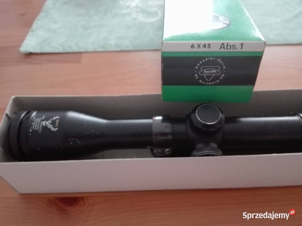 Luneta celownicza Seeadler Optic 6x45 montaż Sporty strzeleckie i myślistwo sprzedam