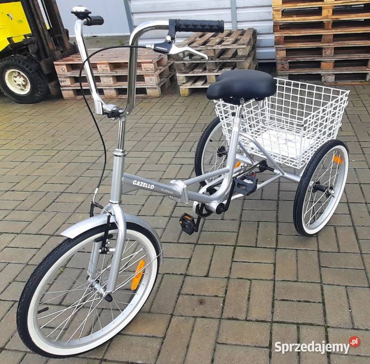 Rower rowerek trzy kołowy rehabilitacyjny dolnośląskie Syców