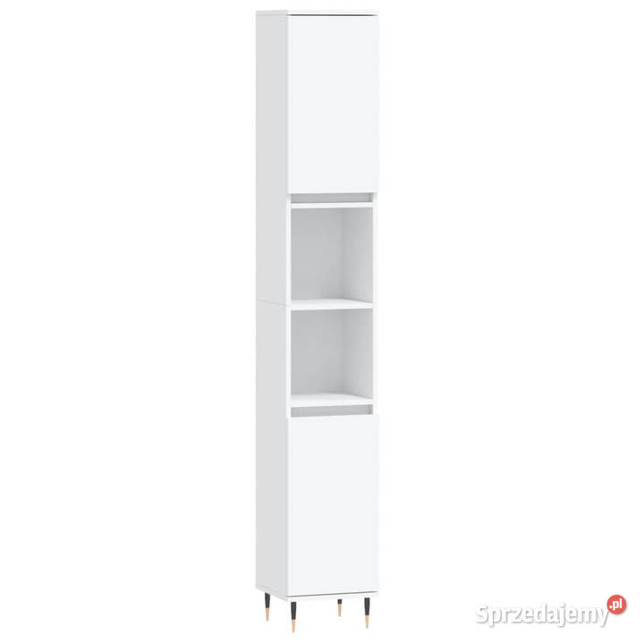 Szafka łazienkowa biała 30x30x190 materiał Łazienkowe Warszawa