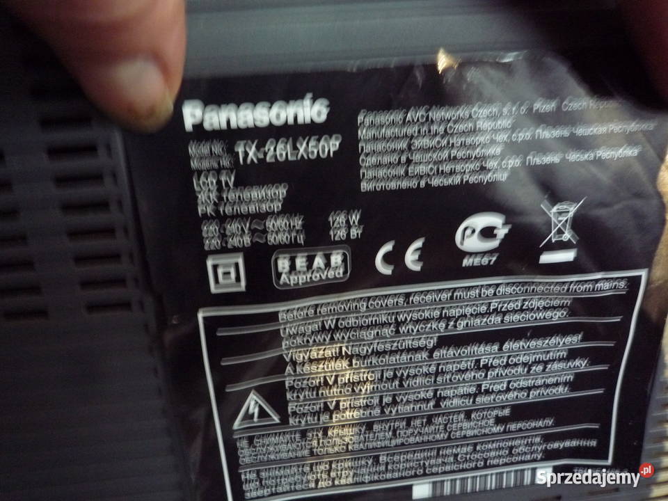 telewizor panasonic tx26lx50p Chmiel sprzedam