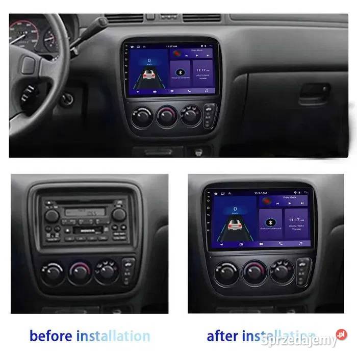 Radio Android 13 Honda CRV 19972001 gps wifi Ożarowice