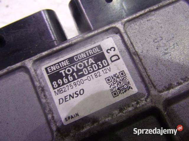 8966105D30 KOMPUTER SILNIKA TOYOTA AVENSIS T27 2 lubelskie