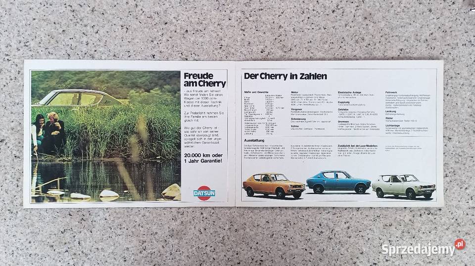 DATSUN Cherry Prospekt Bytom