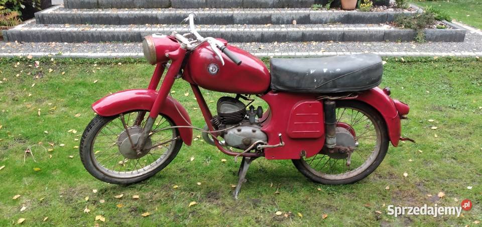 Danuvia 125 z 1960r dokumenty wsk shlmz WSK świętokrzyskie Skarżysko-Kamienna