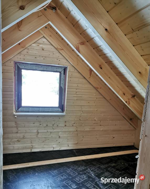 Całoroczny dom z drewna 35 m2 NA ZGŁOSZENIE bez Architektura ogrodowa pomorskie Rytel