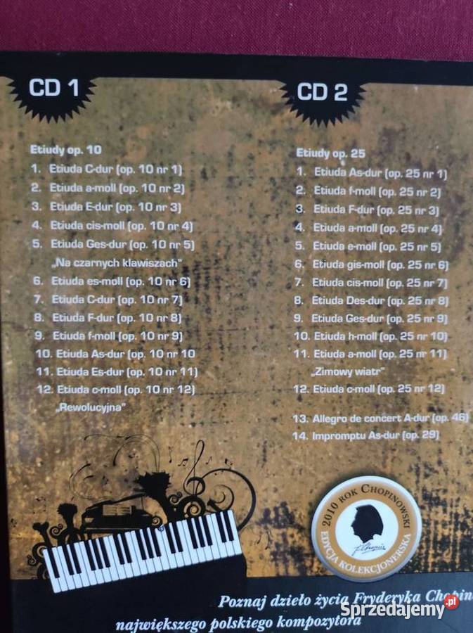 książka płyty dvd film Chopin Cudowne dziecko Kielce