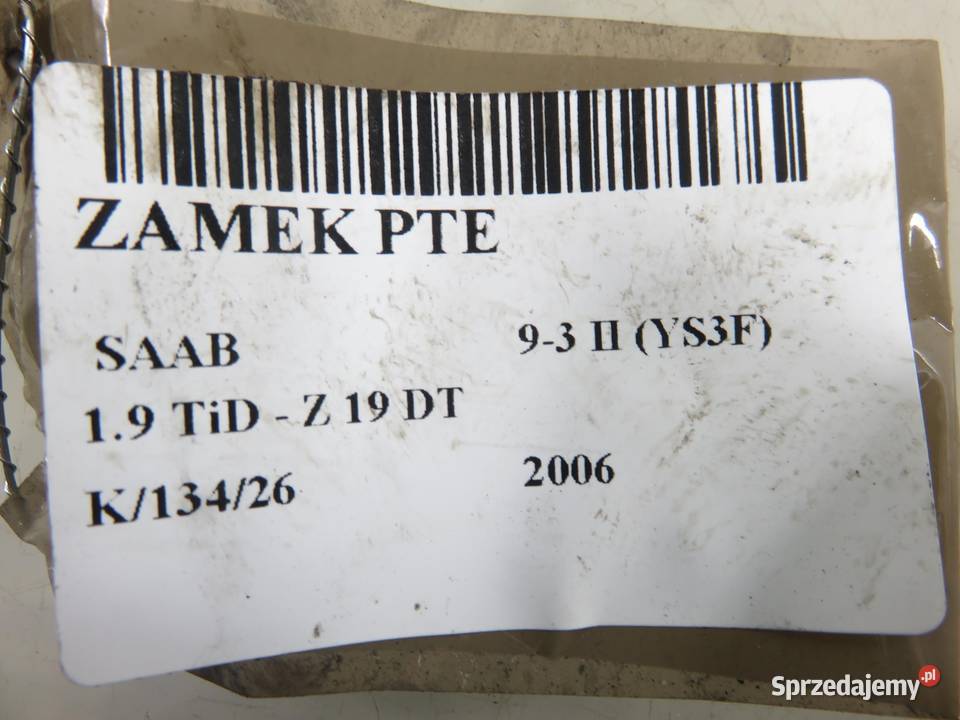 ZAMEK PRAWY TYLNY SAAB 93 II