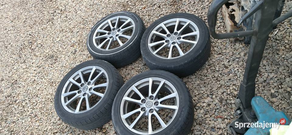 Felgi aluminiowe R17 51143 grafitowe Mazda Koła i felgi Części Kęty