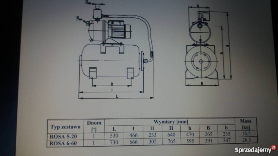 Zestaw hydroforowy ROSA Pierzchnica