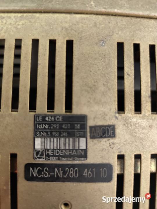 Sterownik PLC Heidenhain Kowalewo Pomorskie sprzedam