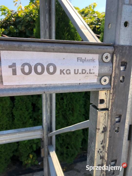 Regał magazynowy paletowy ocynkowany H540 G110