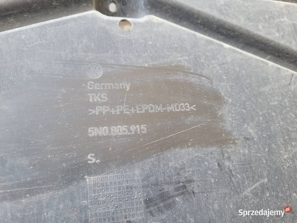Oslona pod silnik VW Tiguan 2012 20 TDi Lublin sprzedam