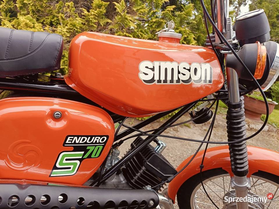 Simson s70 Enduro org nieuszkodzony Drawsko Pomorskie