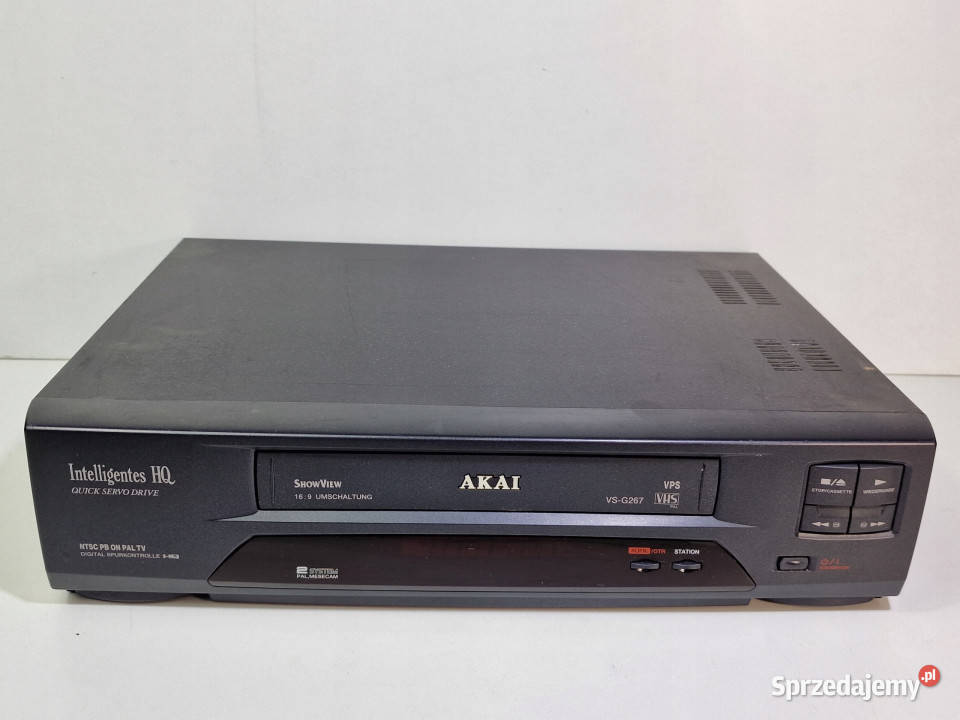 Video magnetowid AKAI Video VS G 267 VSG267 VHS Elektronika Międzychód sprzedam