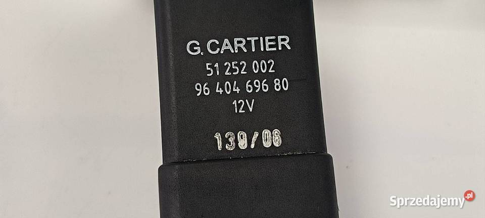 PRZEKAZNIK PEUGEOT 307 9640469680 Lipno