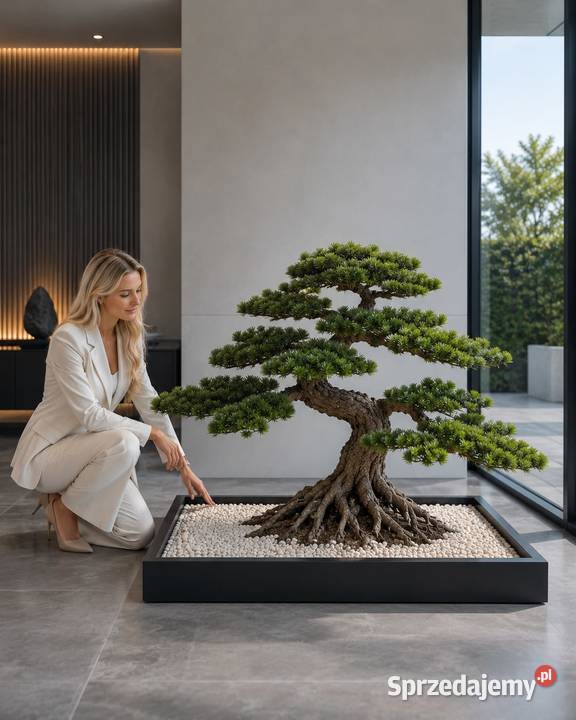 Donica do bonsai prostokątna 100x70x10 stalowa Golkowice