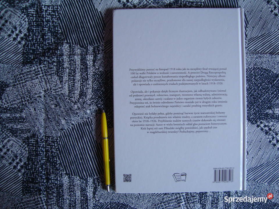 Narodziny niepodległej Polski Jan Łoziński twarda Książki naukowe i popularnonaukowe Tychy