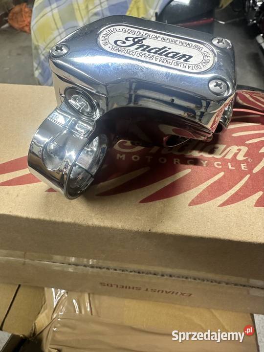 Indian klamka dźwignia sprzęgło hamulec Cięgna Łódź sprzedam