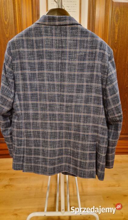 Męska MARYNARKA Pako Lorente Rozmiar 60 krata Lublin