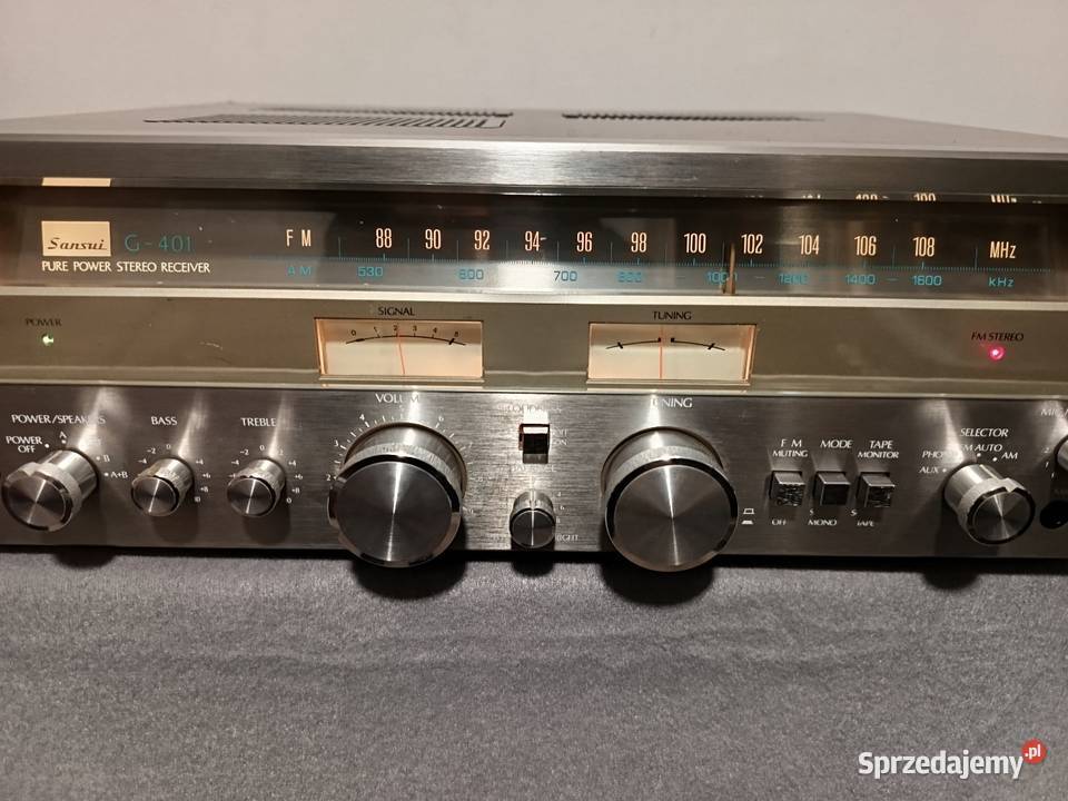 Amplituner SANSUI G 401 pomorskie Gdynia