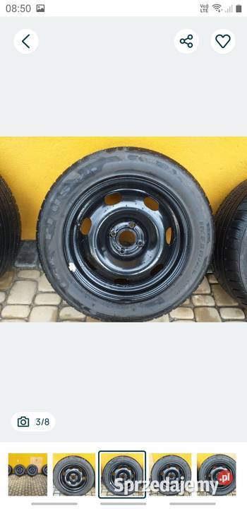 Koła zimowe 21555 R16 Citroen picasso śląskie Maków