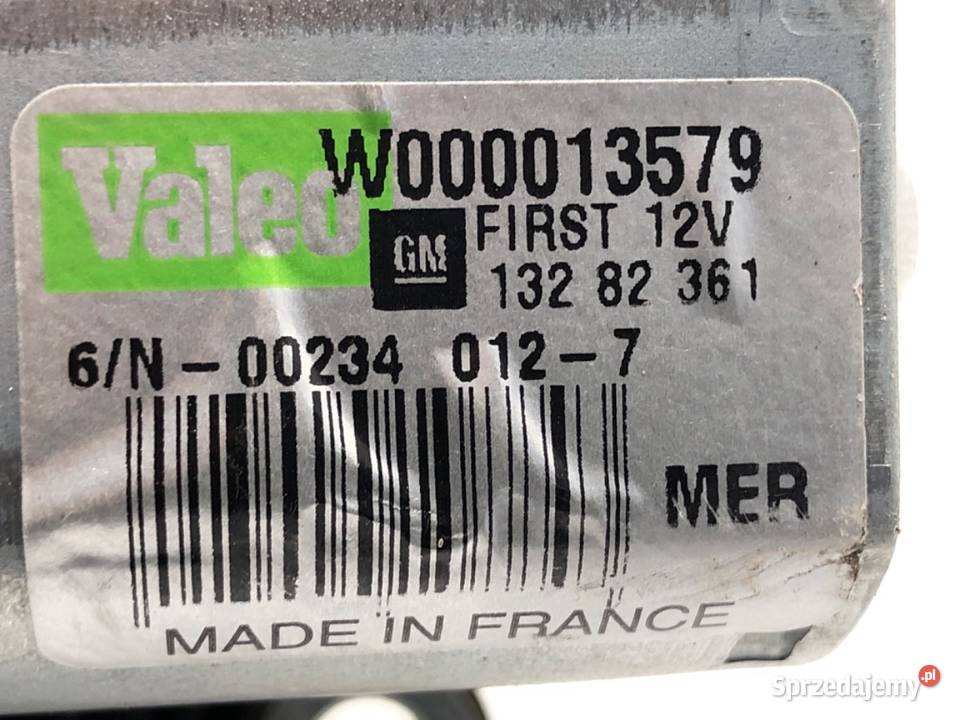 SILNIK WYCIERACZEK TYŁ OPEL MERIVA B 13282361