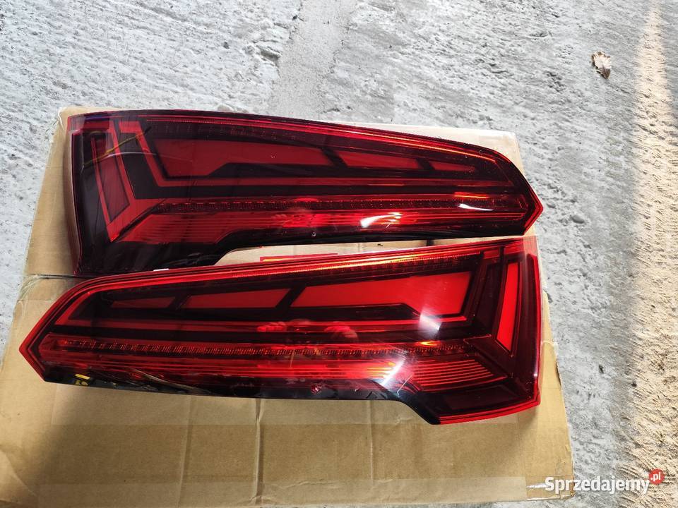 Lampy tył Audi Q5 2021 LED prawa lewa Lampy tylne