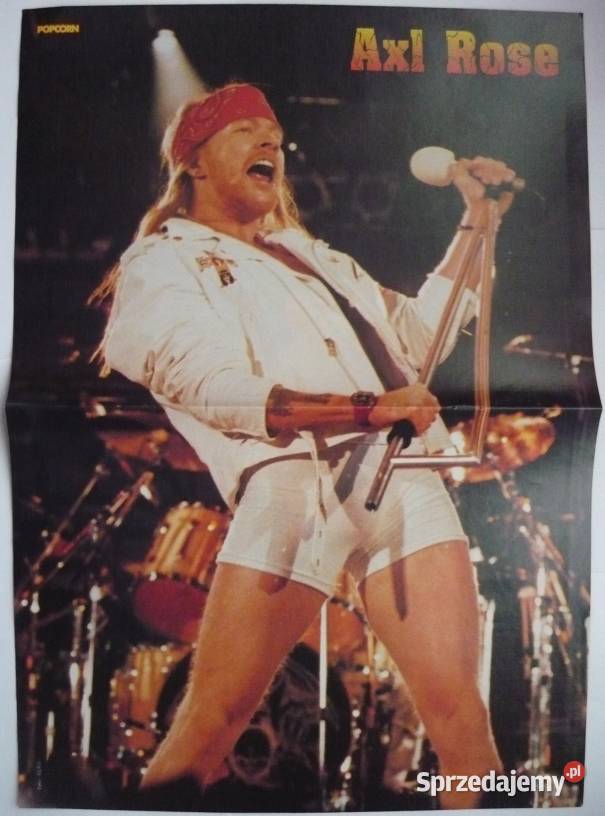 PLAKATY AXL ROSE WYPRZEDAŻ ŚWIAT kujawsko-pomorskie Bydgoszcz