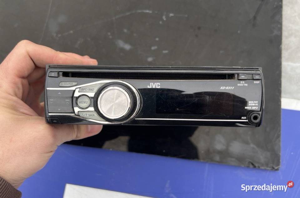 Radio samochodowe JVC KDR311 CD MP3 AUX ISO Kielce