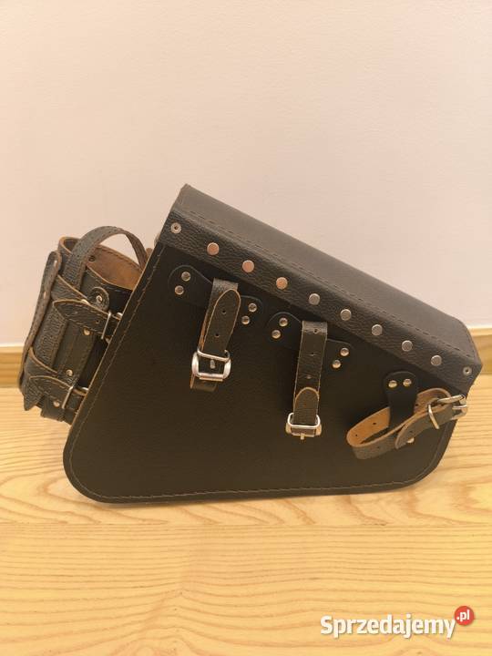 Sakwa Boczna Skórzana Chopper Klasyka Harley Racibórz