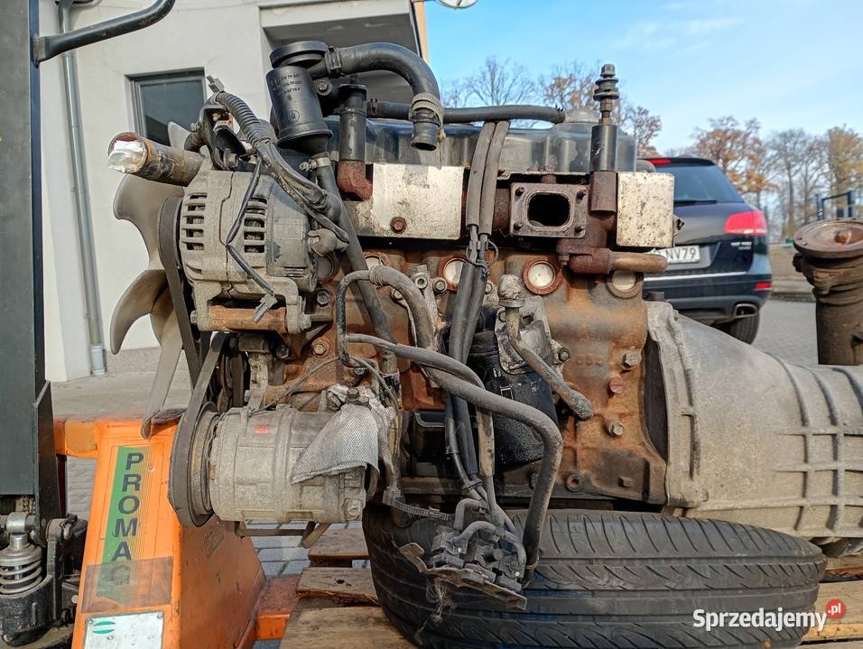 Silnik Terrano skrzynia reduktor most przedni