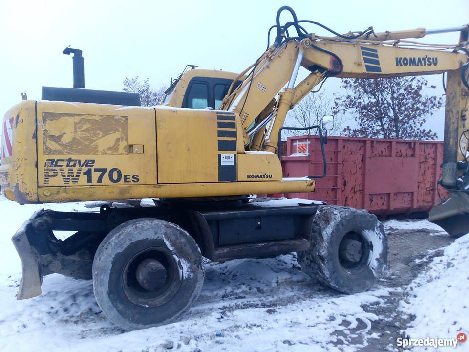 Koparka kołowa komatru pw 170 łyżka skarpowa Garwolin sprzedam