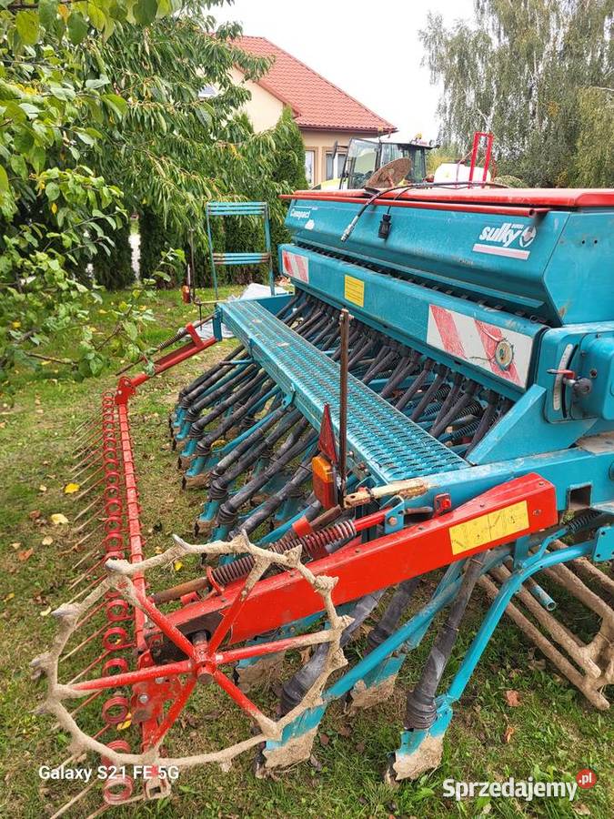 Siewnik z broną wirową lubelskie Jabłonna Druga