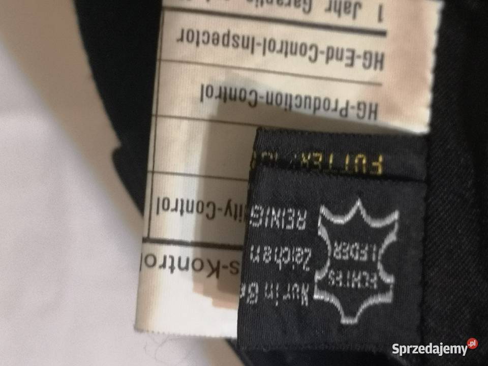 Spodnie z miękkiej skóry na motor 42 dolnośląskie Wałbrzych